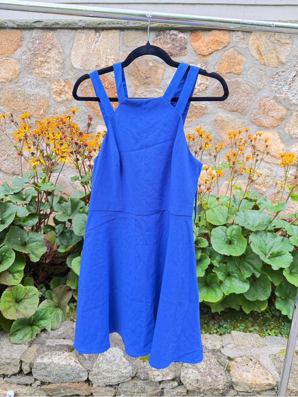 French Connection Girls' Cobalt Blue Pinafore Dress